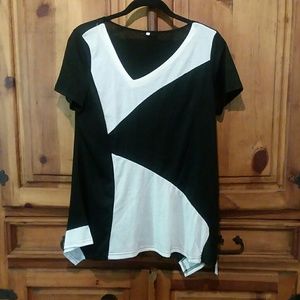 Black &White Top